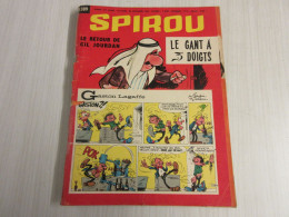 SPIROU 1389 26.11.1964 ATHLE SCHOLLANDER ABEBE SNELL Les LATEX Du JOURNAL SPIROU - Spirou Magazine