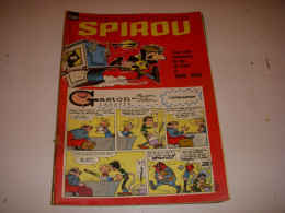 SPIROU 1268 02.08.1962 Les AUTOS A VAPEUR Bernard HALLER TOUBOUS Du TIBESTI      - Spirou Magazine