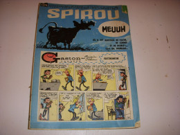 SPIROU 1270 16.08.1962 RADIO MONTE CARLO AVION Le TRIDENT Le MARECHAL NEY        - Spirou Magazine