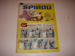 SPIROU 1257 17.05.1962 AUTO ALFA ROMEO 2600 BERLINE DESSIN ANIME A PLEINES DENTS - Spirou Magazine