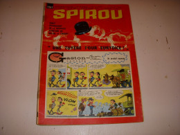 SPIROU 1261 14.06.1962 AUTO RENAULT DAUPHINE 1093 L'ULTRA SON ANIMAUX La FOURMI  - Spirou Magazine