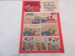 SPIROU 1023 P 21.11.1957 AUTO 24h Du MANS LOTUS Colin CHAPMAN 1er SATELLITE      - Spirou Magazine