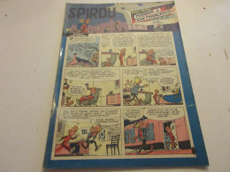 SPIROU 1029 26.12.1957 JUMBO TUNNEL Du MONT BLANC AUTO FANGIO ATHLE Les RECORDS  - Spirou Magazine