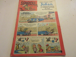 SPIROU 1023 21.11.1957 AUTO 24h Du MANS LOTUS Colin CHAPMAN 1er SATELLITE        - Spirou Magazine