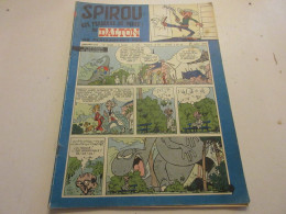 SPIROU 1002 27.06.1957 Les PLUS GRANDS VEHICULES Du MONDE L'AVION ATOMIQUE       - Spirou Magazine