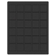 Lindner Velourseinlage Schwarz Für Münzen/Münzkapseln Bis Ø38 Mm 2115CE Neu - Supplies And Equipment