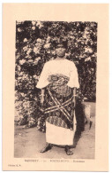 Dahomey - Porto-Novo - Danseuse - édit. E.R. 26 + Verso - Dahomey