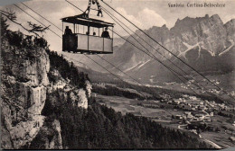 N°238 Z -cpa Funivia Cortina Belvedere- - Funicolari