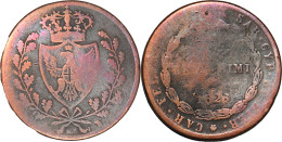 ITALIE - Sardaigne - 1826 - 5 Centesimi - Charles Félix - 19-031 - Italian Piedmont-Sardinia-Savoie