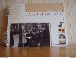 Album Chromos Images Vignettes Cartes Postales  Le Soir 175 Ans De Vie National - Album & Cataloghi