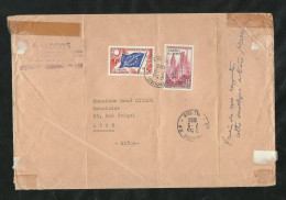 Lettre De Strasbourg R.P.le 7/9/1960 Pour Lyon Avec Les Service N° 16 Et 20   B/TB Voir Scans  Soldé ! ! ! - Covers & Documents