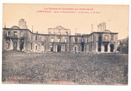 CPA 9 X 14 Meurthe Et Moselle La Guerre En Lorraine En 1914-15-16 GERBEVILLER Après Le Bombardement - Le Château, Vu Du - Gerbeviller