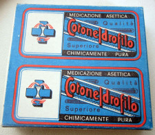 Cotone Idrofilo Italy Box Cartone Vintage 12,5 X 8,5 X 2 Cm - Dozen