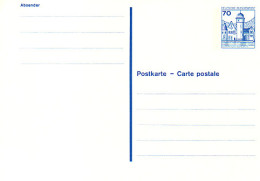 P 136 II BuS 70 Pf Letterset ** - Cartoline - Nuovi