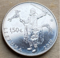 2019 LMK Lithuania "Traditional Lithuanian Celebrations" 1.5 Euro Coin,KM#234,7119 - Lithuania