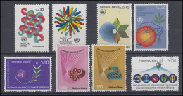 103-110 UNO Genf Jahrgang 1982 Komplett, Postfrisch ** - Autres & Non Classés