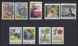 173-181 UNO Genf Jahrgang 1989 Komplett, Postfrisch ** - Sonstige & Ohne Zuordnung