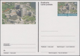 UNO Wien Postkarte P 7 Luftbild 6 Schilling 1993, Ungebraucht ** - Otros & Sin Clasificación