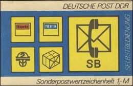 SMHD 11 Ac SB-Postsymbole - Postfrisch - Markenheftchen