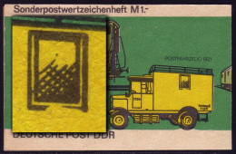 SMHD 9cb Posttransport, 4.DS: Fensterrahmen Defekt ** - Markenheftchen