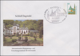 PU 290 Schloss Dagstuhl - Zewntrum Für Informatik, SSt Wadern Europa 18.9.1993 - Private Covers - Mint