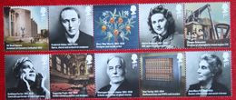 Britons Of Distinction MUSIC OPERA TEXTILES (Mi 3211-3220) 2012 POSTFRIS MNH ** ENGLAND GRANDE-BRETAGNE GB GREAT BRITAIN - Unused Stamps