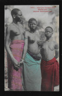 Dahomey Afrique Occidentale Jeunes Dahoméennes édit. Fortier Couleur N°1650 étude 253 Femmes Aus Seins Nus Scarification - Dahome