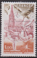 Sport Olympique: Gymnastique - FRANCE - Cathédrale De Strasbourg, Cigognes - N° 2019 - 1978 - Used Stamps