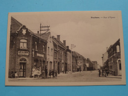 HOUTHEM Rue D'YPRES ( Edit. : Anna Vanderstichele ) Anno 19?? ( Zie Scans ) ! - Komen-Waasten