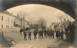 Guignicourt * Carte Photo * Un Coin Du Village & Café * Sous Occupation Allemande Ww1 Guerre 14/18 War - Autres & Non Classés