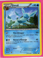 Carte Pokemon Francaise 2012 Noir Et Blanc Explorateurs Obscurs 30/108 Givrali 90pv Bonetat - Noir & Blanc