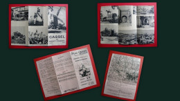 CASSEL Ou MONT-CASSEL - 2 Plaquettes Touristiques - Lot De 2 Documents - Cassel