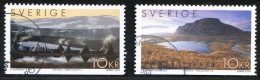 Réf 77 < SUEDE Année 2004 < Yvert N° 2374 à 2375 Ø Used < SWEDEN - Europa < Les Vacances - Gebraucht