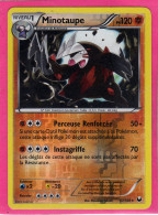 Carte Pokemon Francaise 2012 Noir Et Blanc Explorateurs Obscurs 57/108 Minotaupe 120pv Reverse Neuve - Negro Y Blanco