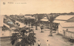 CONGO - Kinshasa - La Rue De Léopoldville - Animé - Carte Postale Ancienne - Kinshasa - Léopoldville