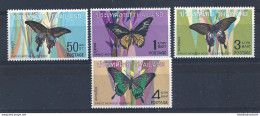 1968 Tailandia - SG 602-605 FARFALLE 4 Valori MNH** - Thailand