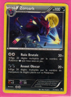 Carte Pokemon Francaise 2012 Noir Et Blanc Explorateurs Obscurs 71/108 Zoroark 100pv Occasion - Noir & Blanc