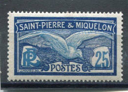 SAINT-PIERRE ET MIQUELON N° 84 * (Y&T) (Neuf Charnière) - Nuevos