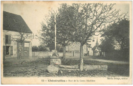23 CHENERAILLES. Rue De La Croix MARLIERE 1906 - Chenerailles