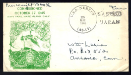 LETTRE DES U.S.A 1946 - US NEREUS - SASEBO JAPAN -  - Briefe U. Dokumente