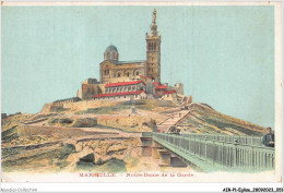 AIRP1-EGLISE-0026 - Marseille - Notre-dame De La Garde - Eglises Et Cathédrales