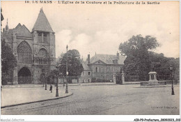 AIRP9-PREFECTURE-0938 - Le Mans - L'église De La Couture Et La Préfecture De La Sarthe - Altri & Non Classificati