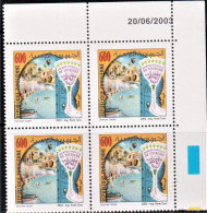 2003-Tunisie / Y&T 1482 - La Journée National Du Tourisme - Bloc De 4 Coin Daté 4V/ MNH***** - Tunesien (1956-...)