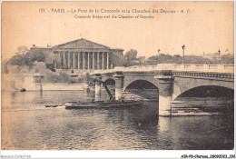 AIRP8-PONT-0920 - Paris - Le Pont De La Concorde Et La Chambre Des Députés - Bridges