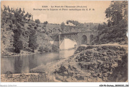 AIRP8-PONT-0902 - Le Pont De L'enceinte - Barrage Sur Le Lignon Et Pont Métallique  - Bruggen