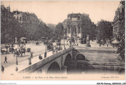 AIRP8-PONT-0893 - Paris - Le Pont Et La Place Saint-michel - Puentes