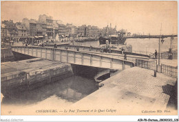 AIRP8-PONT-0888 - Cherbourg - Le Pont Tournant Et Le Quai Caligny - Ponts