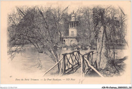 AIRP8-PONT-0882 - Parc Du Petit Trianon - Le Pont Rustique - Ponti