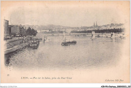 AIRP8-PONT-0879 - Lyon - Vue Sur La Saone Prise Du Pont Filsit - Brücken