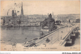 AIRP8-PONT-0873 - Rouen - Le Pont De Pierre Et La Cathédrale - Bridges